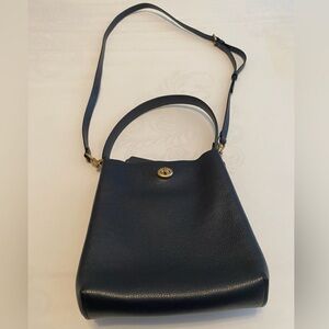Coach Charlie Bucket Bag Navy
